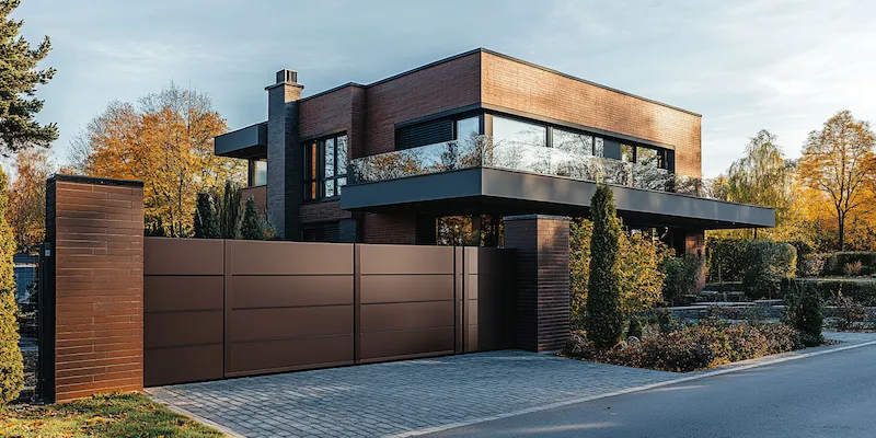 Modernzäune aus Polen